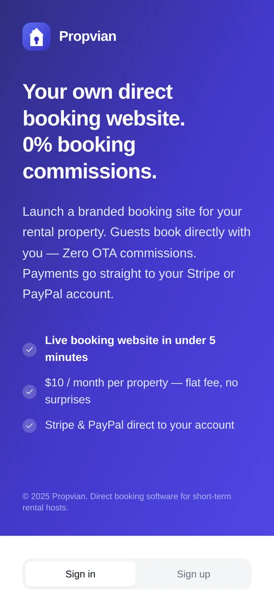 Propvian app screenshot